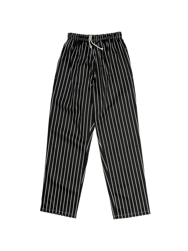 PRINTED BAGGY CHEF PANTS