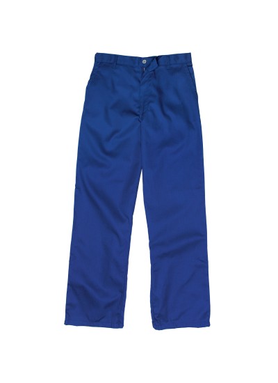 Javlin Premium Polycotton Conti Trouser Royal Blue