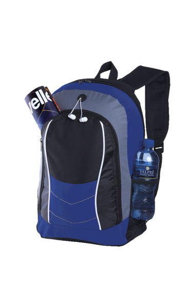 Arrow Design Backpack with Front Flap