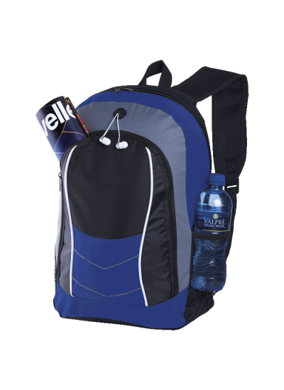 Arrow Design Backpack with Front Flap