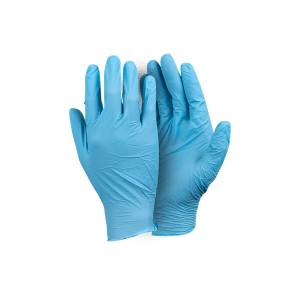 Blue Nitrile Examination Gloves Unpowdered