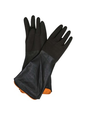 Javlin Elbow Length Industrial Rubber Gloves
