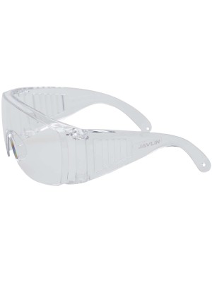 Javlin Wrap Around Clear Lens Anti Scratch Spectacles