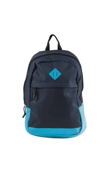 600D Backpack With Zippered Front Pocket