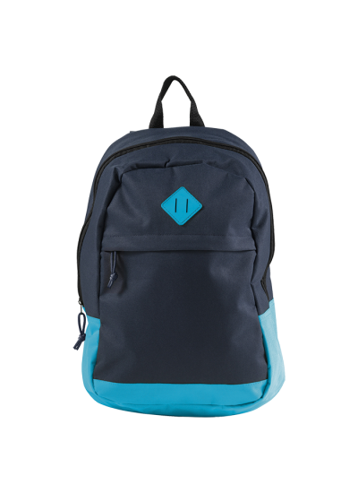 600D Backpack With Zippered Front Pocket