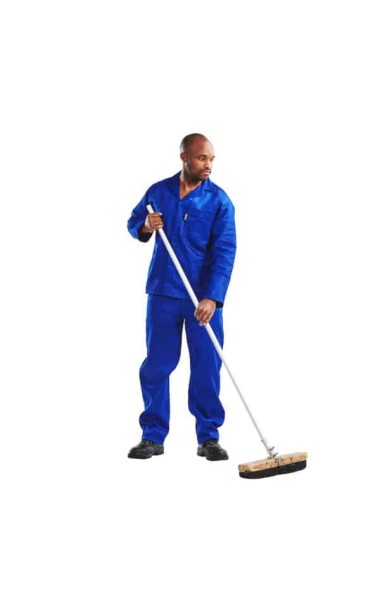 POLYCOTTON HYBRID SUIT ROYAL BLUE