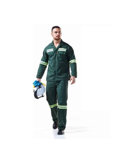 DROMEX POLY VISCOSE ACID CONTI SUIT REFLECTIVE