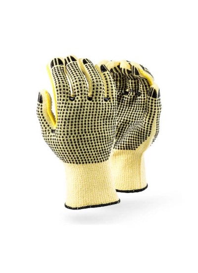 DROMEX CUT5 SEAMLESS DBL DOTTED GLOVE