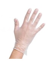 TPE CLEAR EXAMINATION, POWDER FREE, BOX OF 100 GLOVES