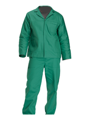 Continental Flame Retardant 2Piece Overall – Fern Green D59