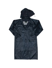 Javlin Reflective Polyester PVC Calf Length Rain Coat