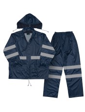 Javlin Reflective Polyester PVC Rain Suit